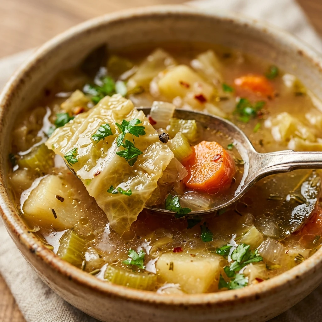 Cabbage Stew Hearty Healthy Detox