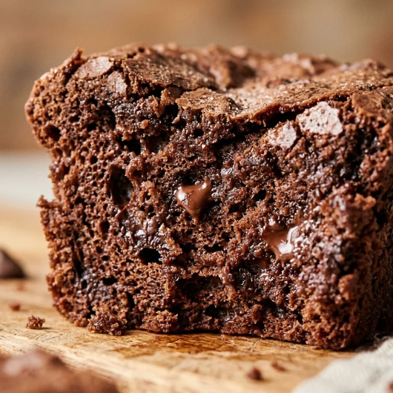 Cakey Brownies With Fluffy Center