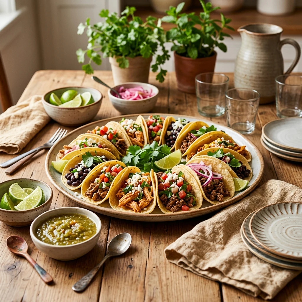 Cheap $10 Taco Bar Feeds Family Of 6 Taco Tuesday