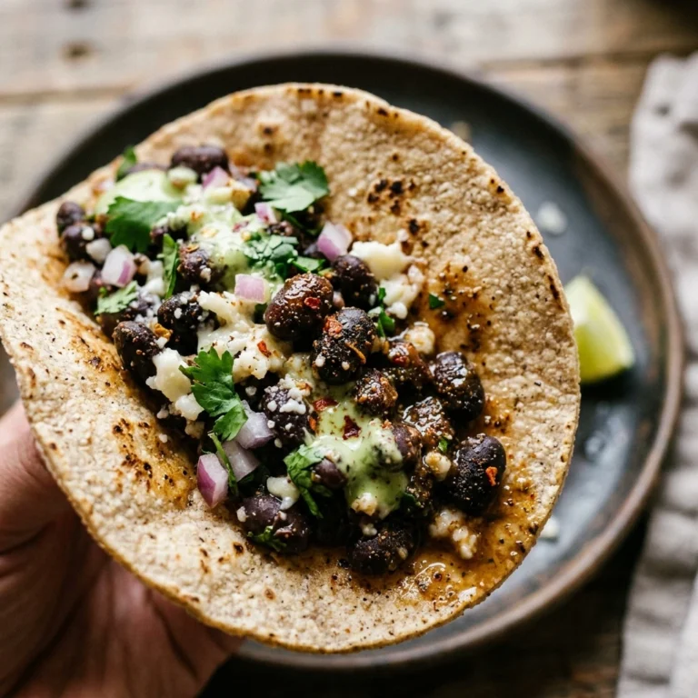 Cheap Black Bean Tacos $1 Per Taco High Protein