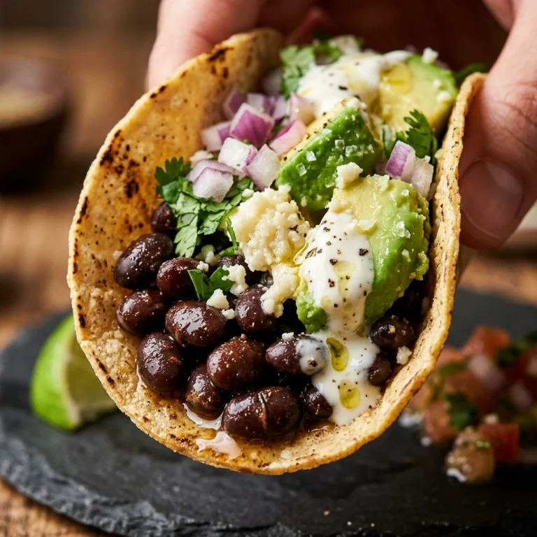 Cheap Black Bean Tacos $1 Per Taco High Protein