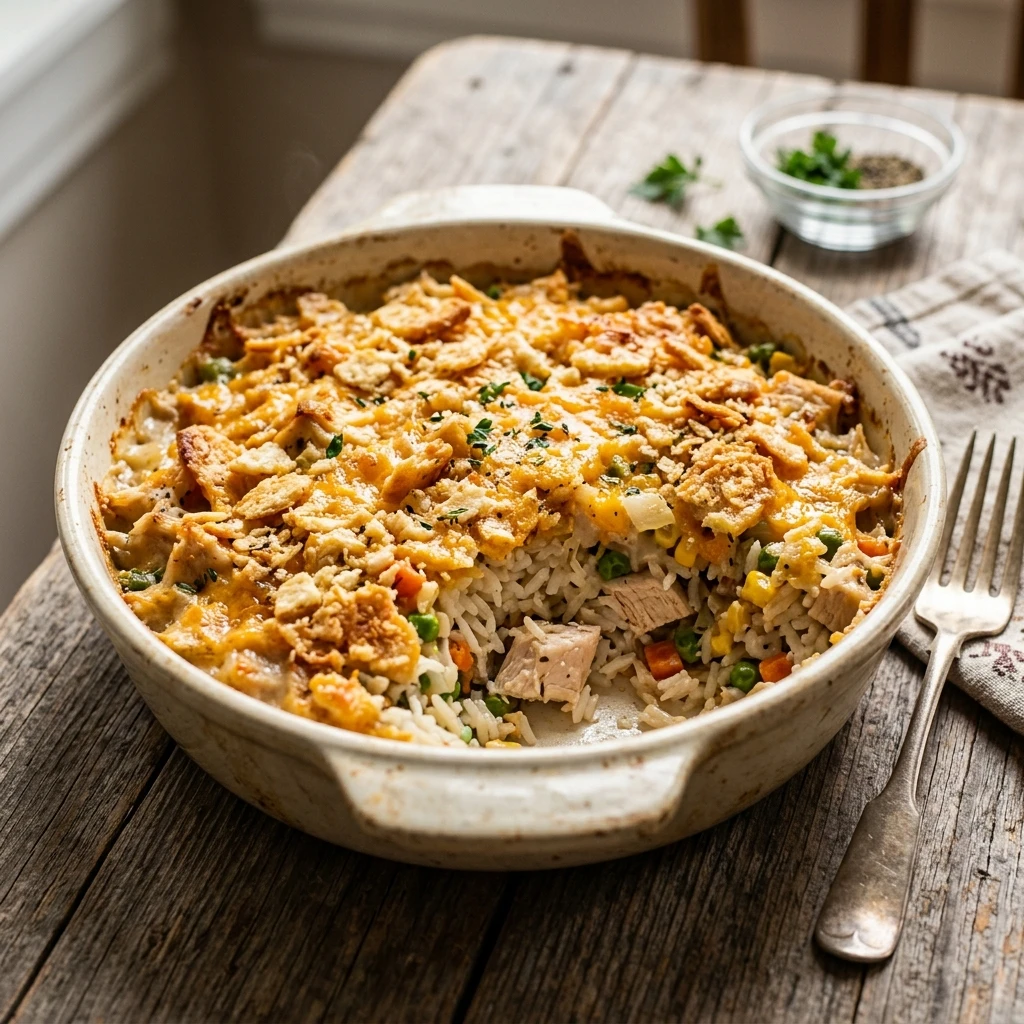 Cheap Chicken And Rice Casserole $1.75 Per Serving