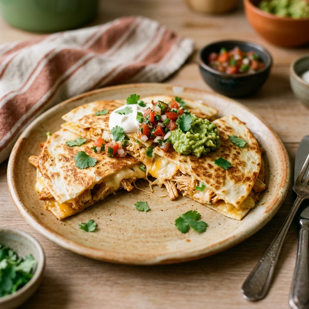 Cheap Chicken Quesadillas Under $3 - 15 Min Dinner