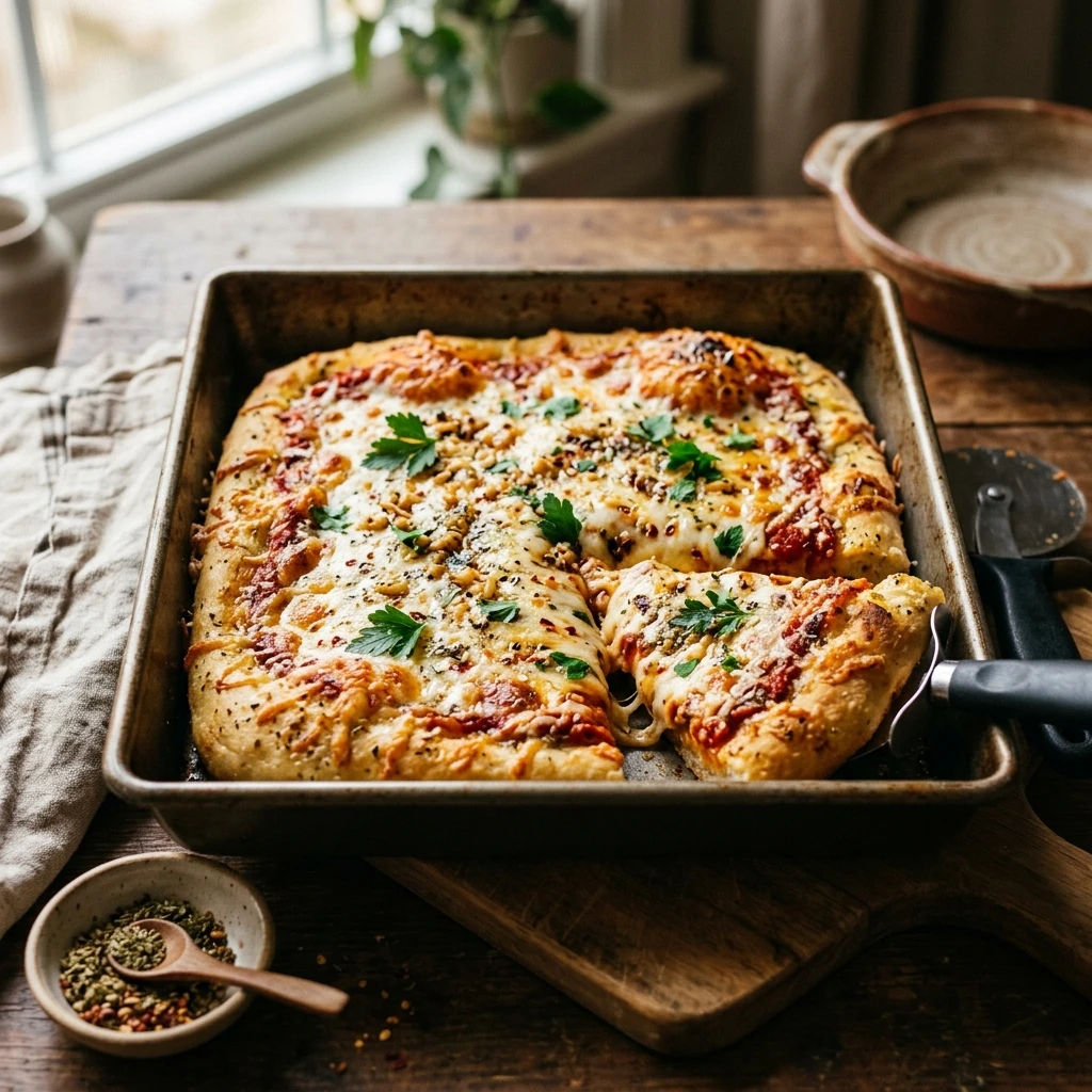 Cheap Garlic Bread Pizza Under $5 For Whole Pan