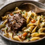 Cheap One-Pot Beef And Noodles $1.75 Per Serving