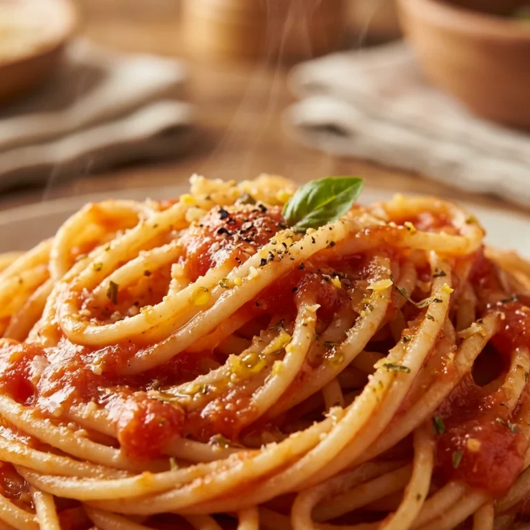 Cheap Spaghetti Under $2 Per Serving - No Meat Needed