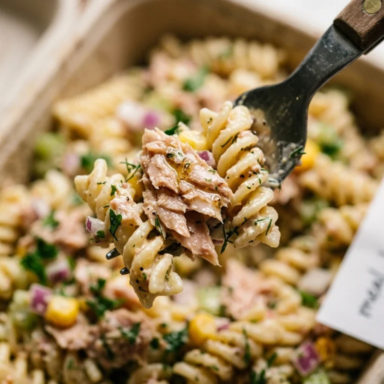 Cheap Tuna Pasta Salad $1.25 Per Serving Meal Prep