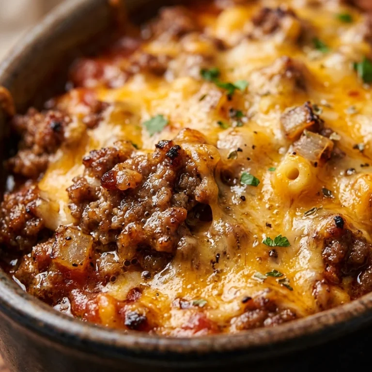 Cheeseburger Casserole Ground Beef Cheesy