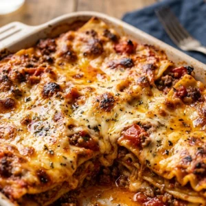 Cheesy Baked Pasta Lasagna Easy Dinner Cozy Italian Comfort Food