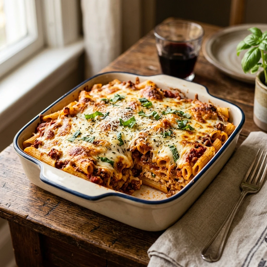 Cheesy Baked Pasta | Lasagna Ziti & Baked Classics