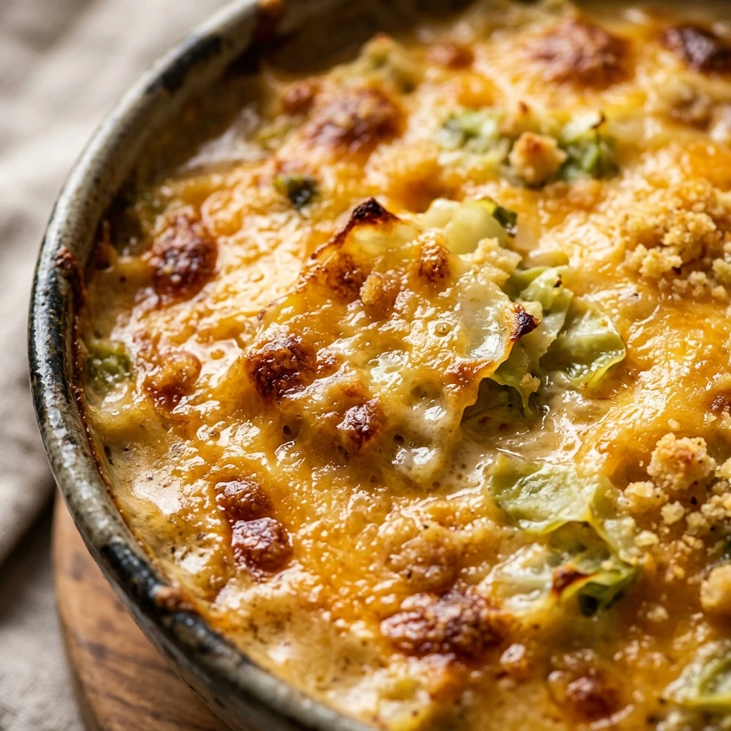 Cheesy Cabbage Casserole Creamy Comfort Under $5