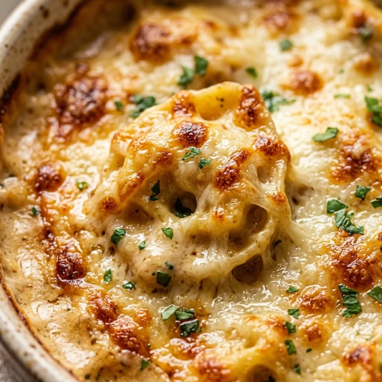 Cheesy Creamy Baked Tortellini 5 Ingredient