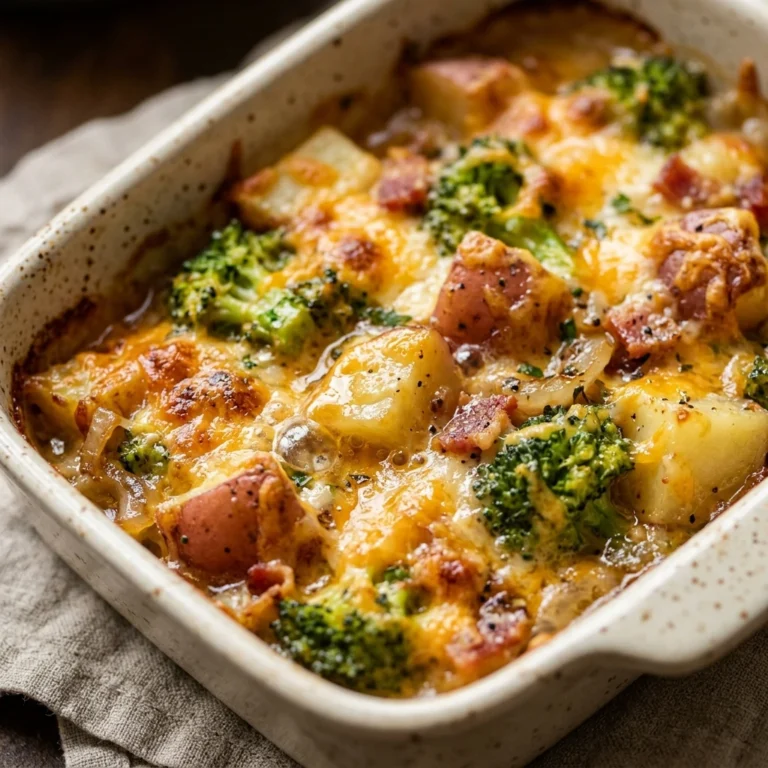 Cheesy Potato Casserole Easy Vegetable Family One Dish
