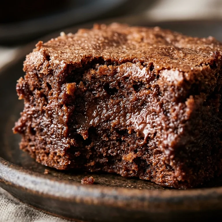 Chewy Brownies With Brown Butter