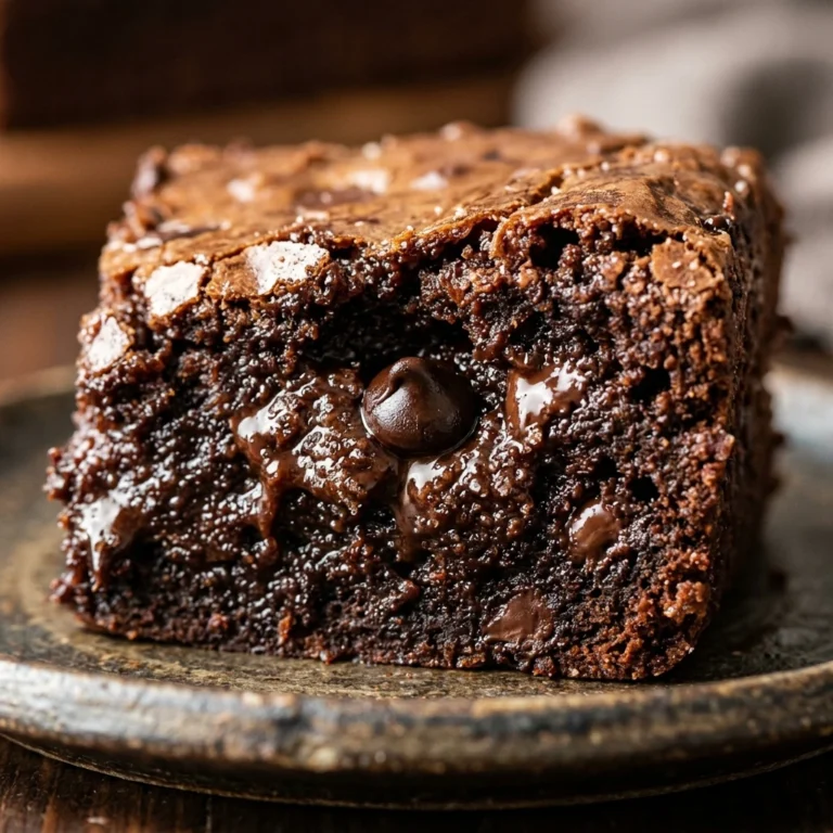 Chewy Brownies With Espresso Chips Fudgy