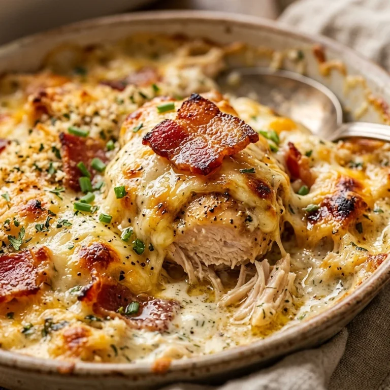 Chicken Bacon Ranch Casserole Feeds 8 Easy