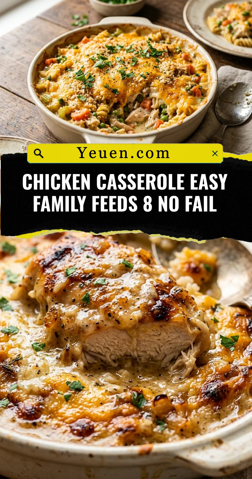 Chicken Casserole Easy Family Feeds 8 No Fail