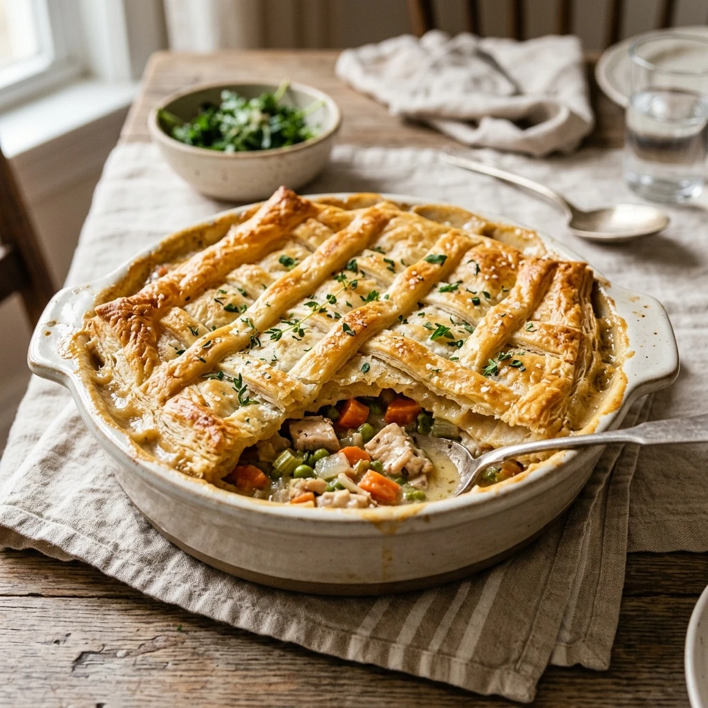 Chicken Pot Pie Casserole Easy Family Feeds 8