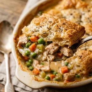 Chicken Pot Pie Casserole Easy Family One Dish Make Ahead