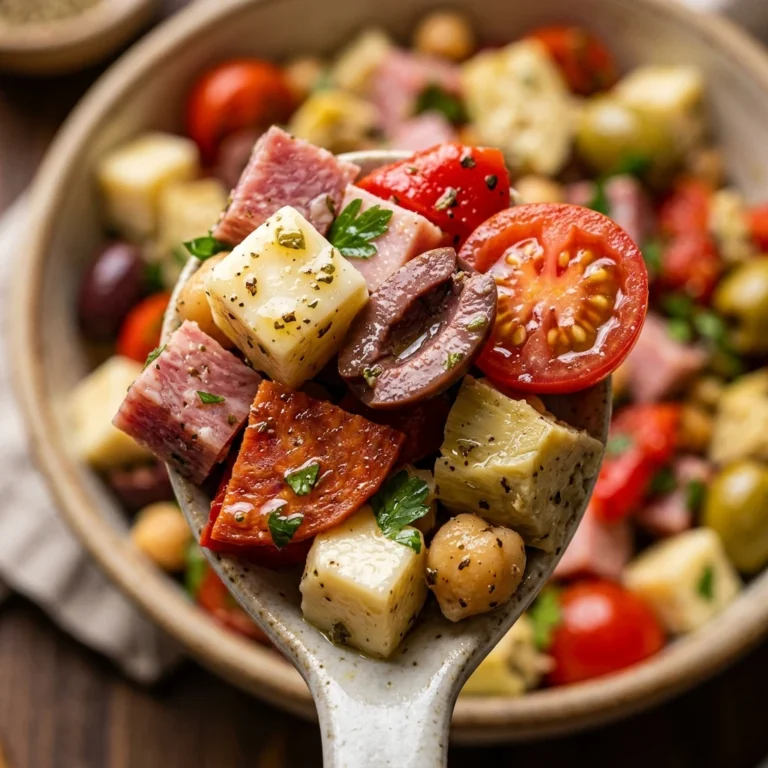 Chopped Antipasto Salad Loaded High Protein
