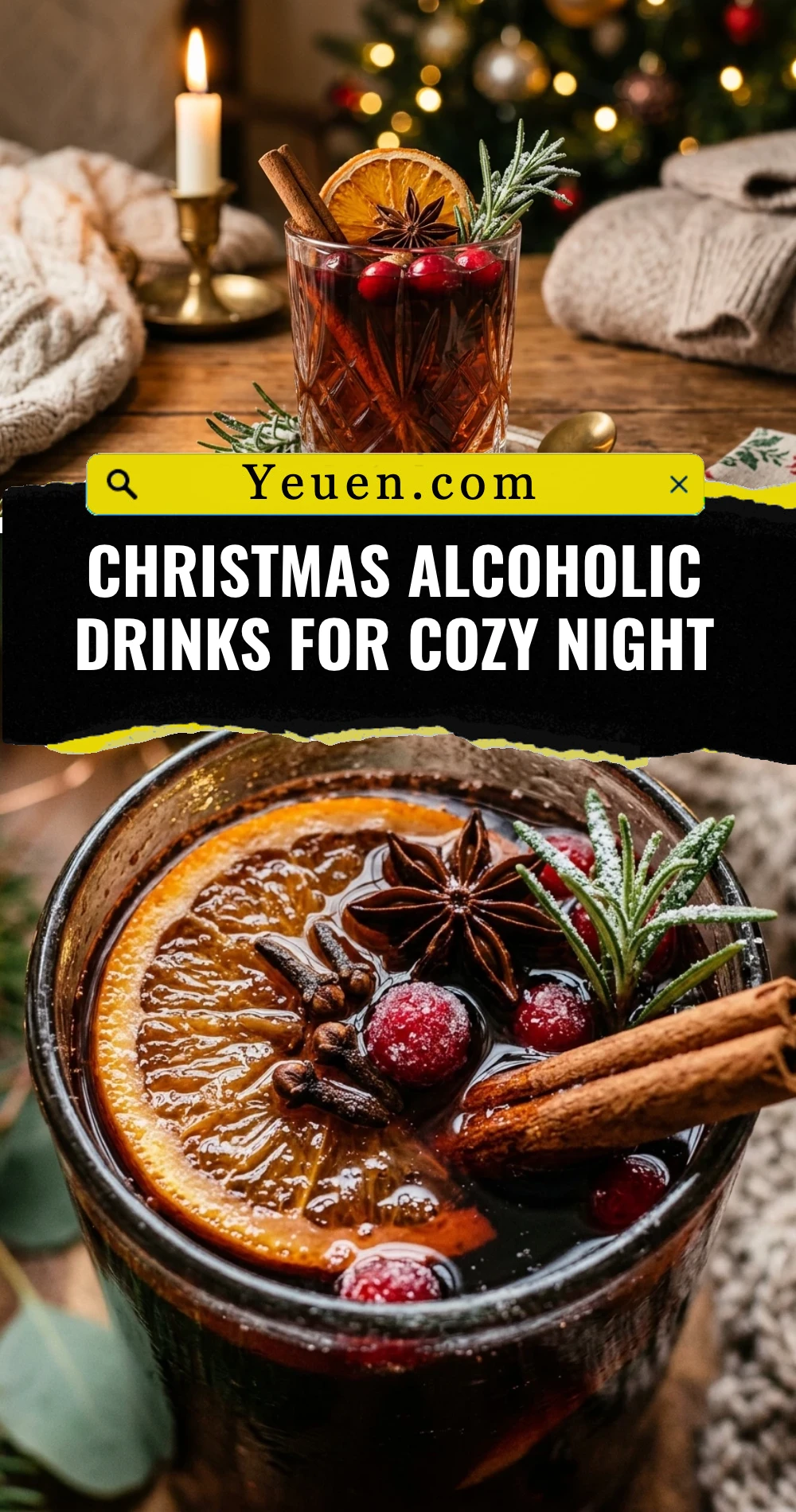 Christmas Alcoholic Drinks For Cozy Night