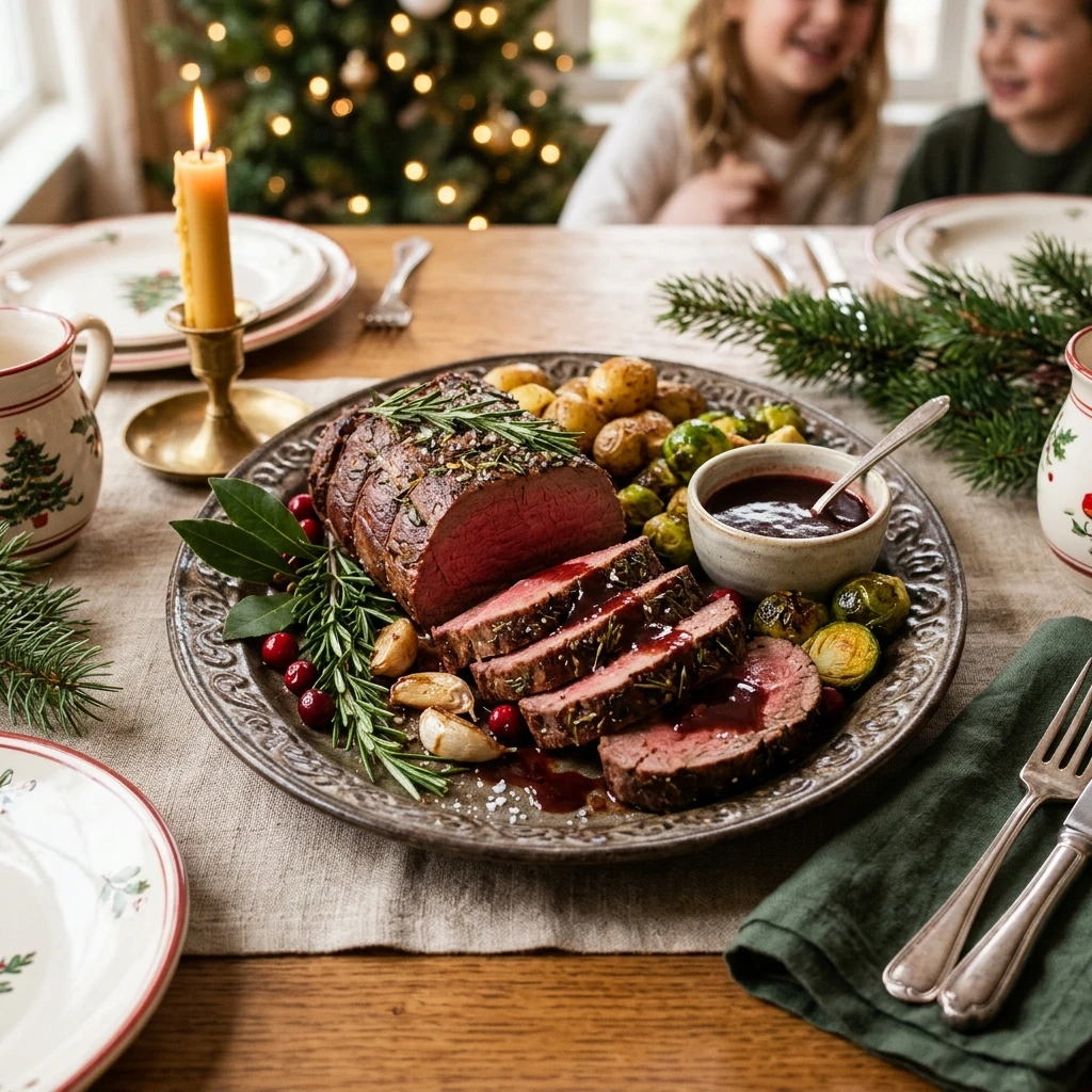 Christmas Beef Tenderloin Easy Cozy Family Make Ahead Dinner