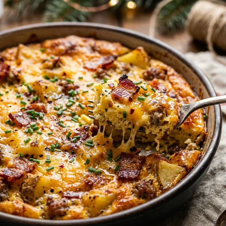 Christmas Breakfast Feed Crowd Make Ahead Casserole Easy