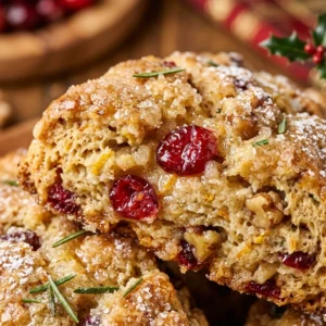Christmas Breakfast Scones Make Ahead Easy Feed Crowd
