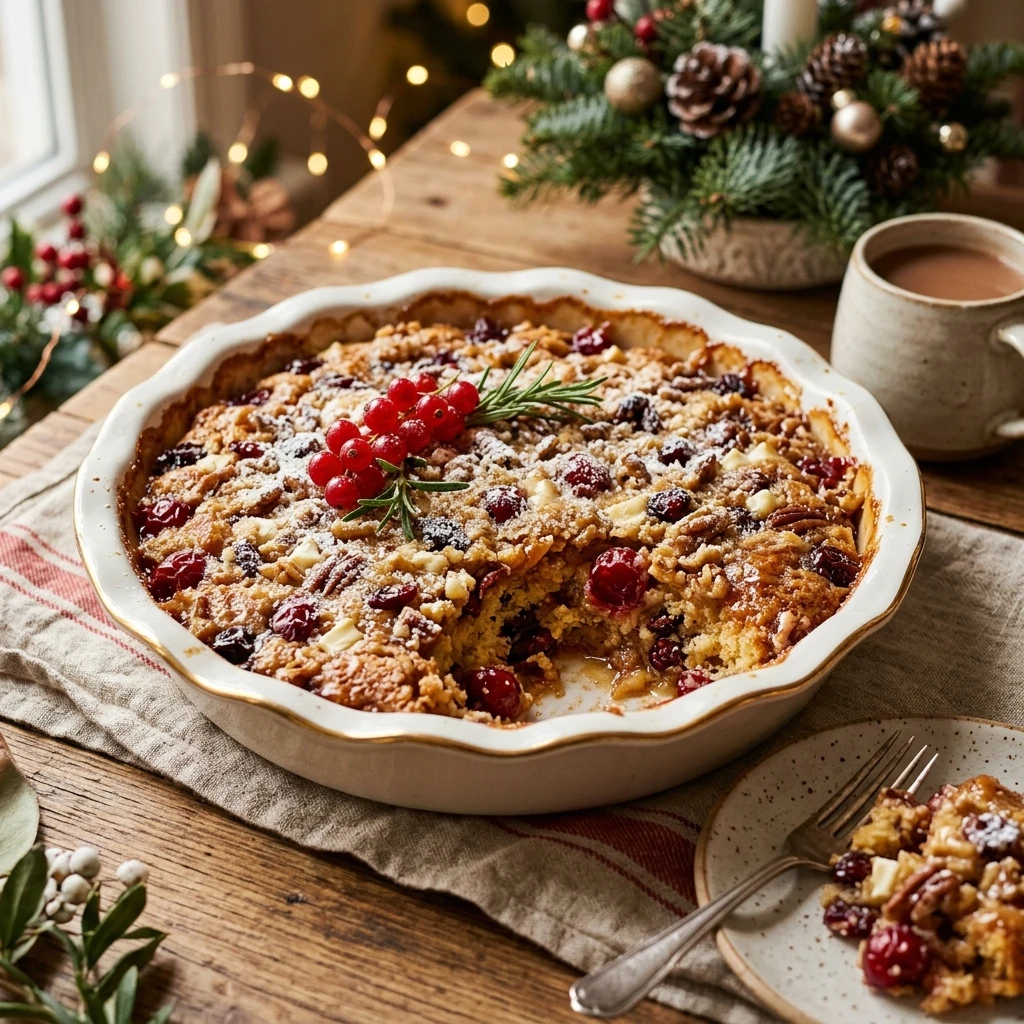 Christmas Cake Mix Dump Cake 5 Ingredient