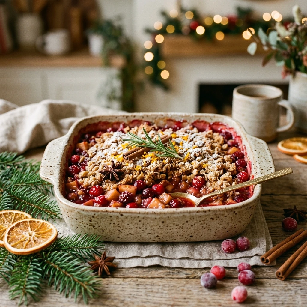 Christmas Cranberry Sauce With Cranberry And Apple Leftover