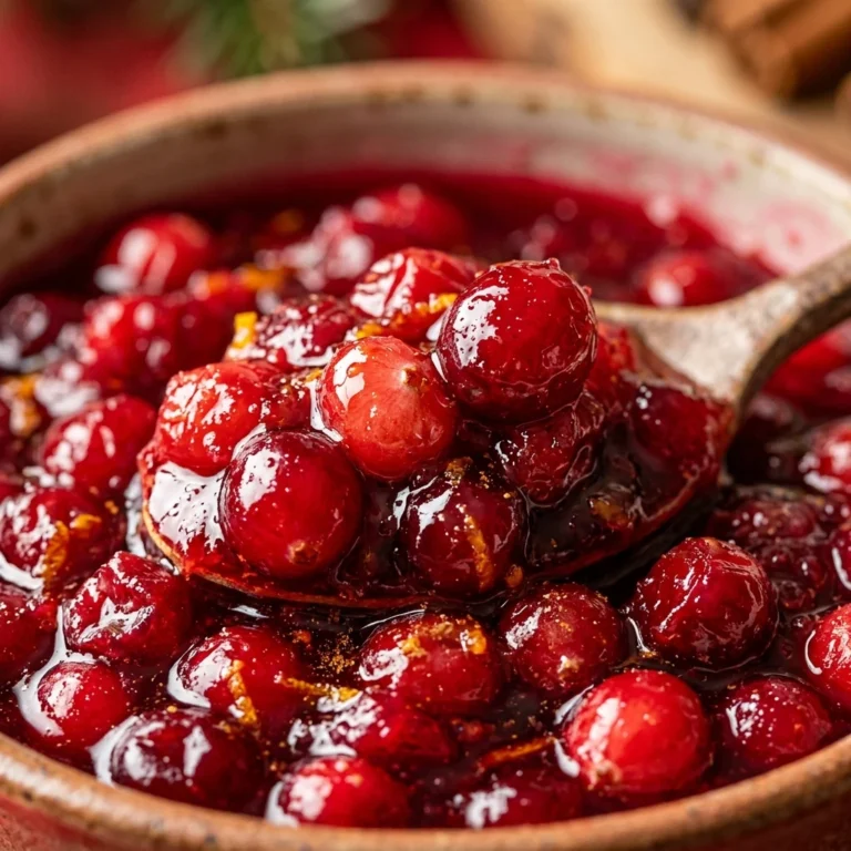Christmas Cranberry Sauce With Honey No Sugar