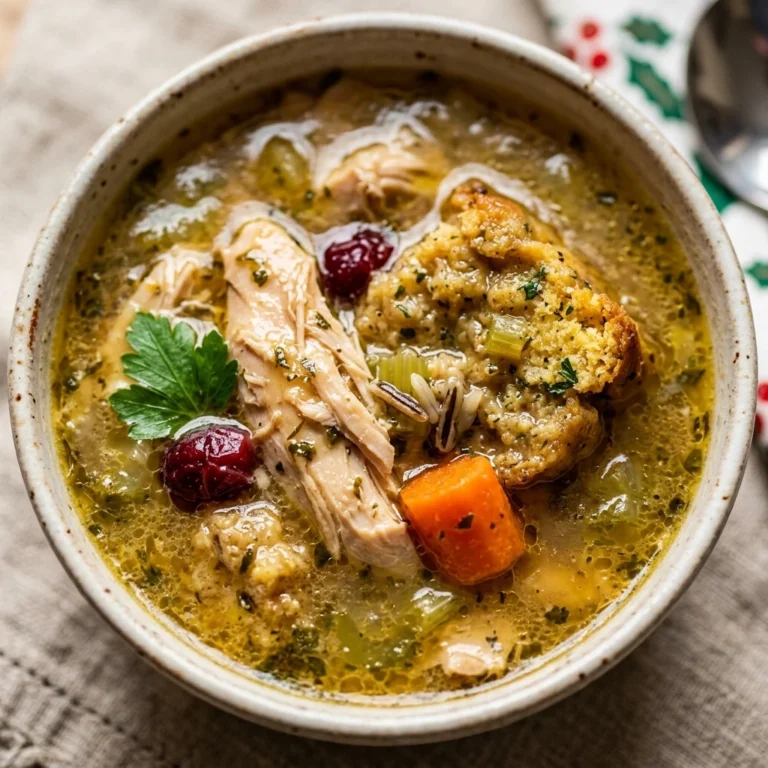 Christmas Crockpot Chicken And Stuffing Soup High Protein Under $20 Feeds A Crowd