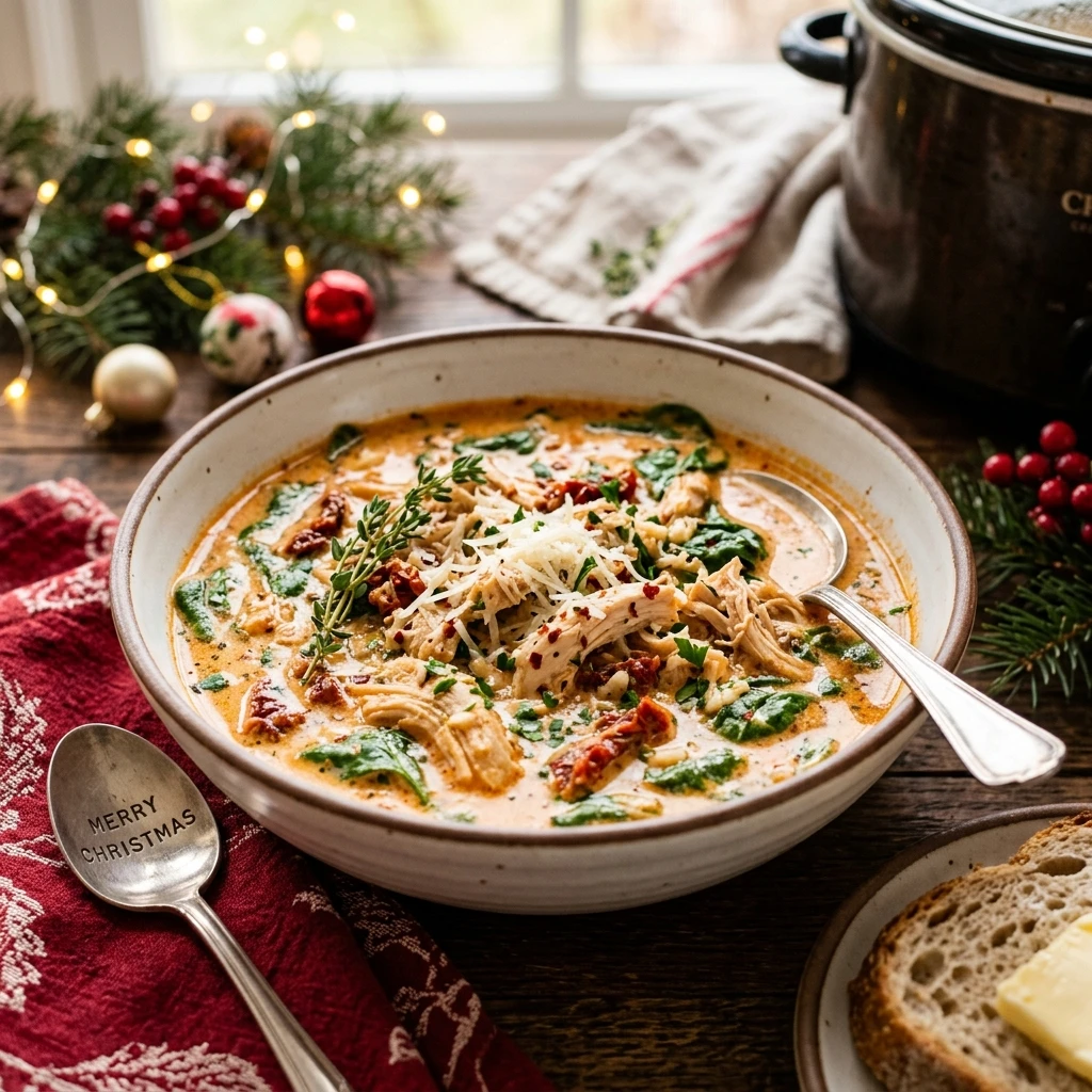Christmas Crockpot Marry Me Chicken Soup High Protein Under $20 Feeds A Crowd