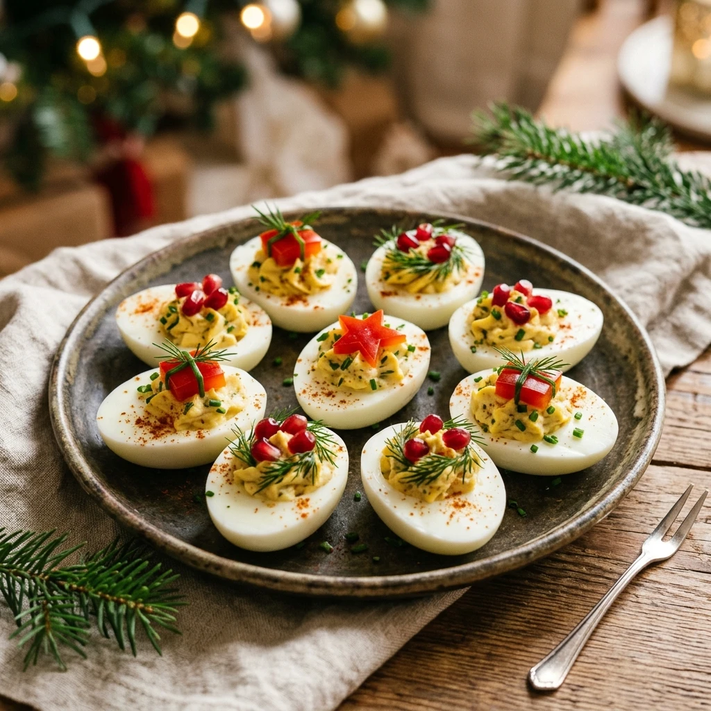 Christmas Deviled Eggs No Fail Last Minute