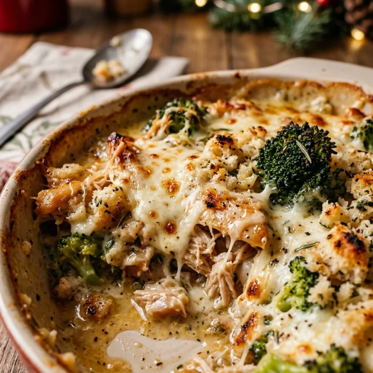 Christmas Dinner Casserole Chicken Easy Make Ahead Cozy Family