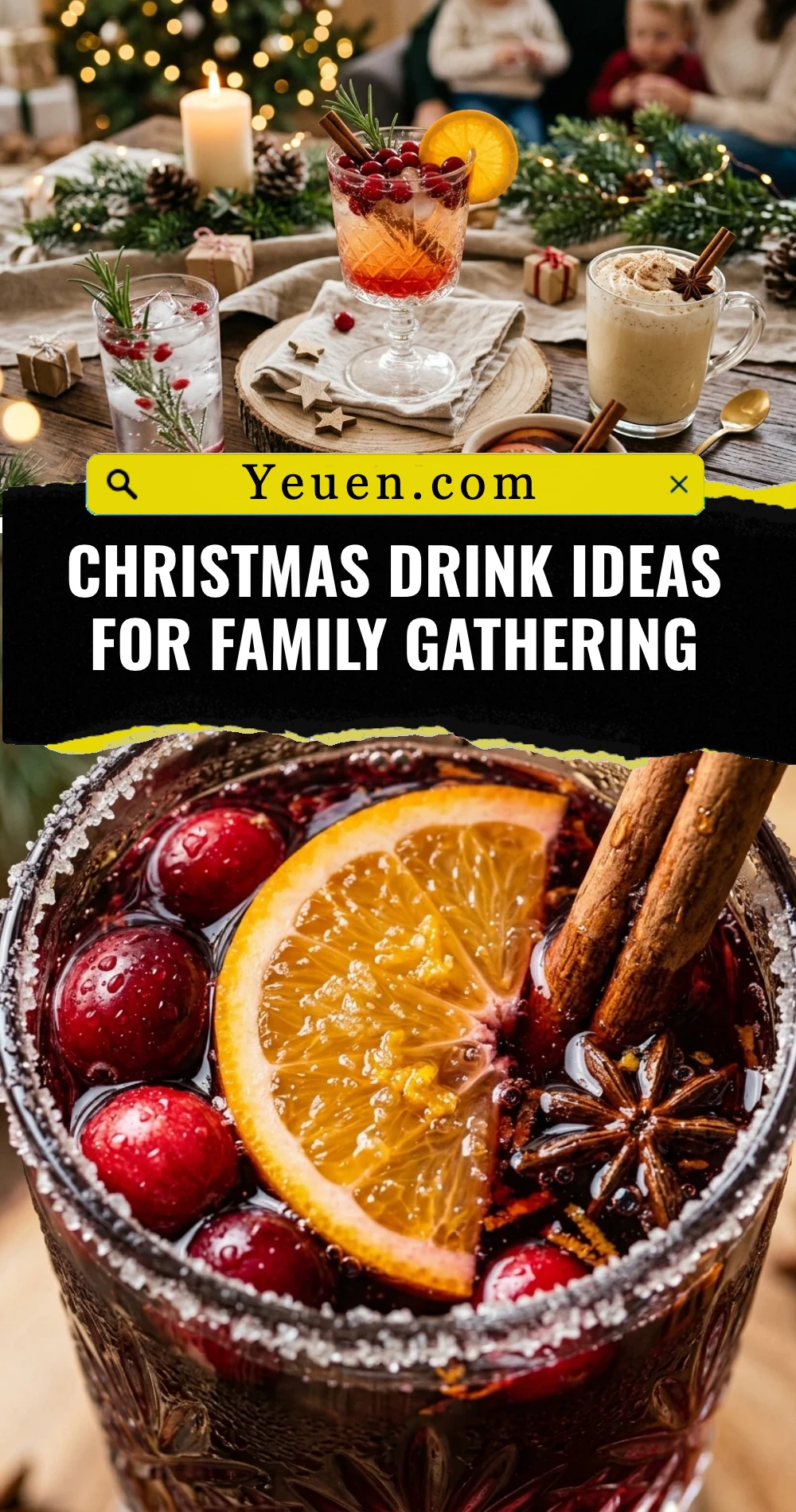 Christmas Drink Ideas For Family Gathering