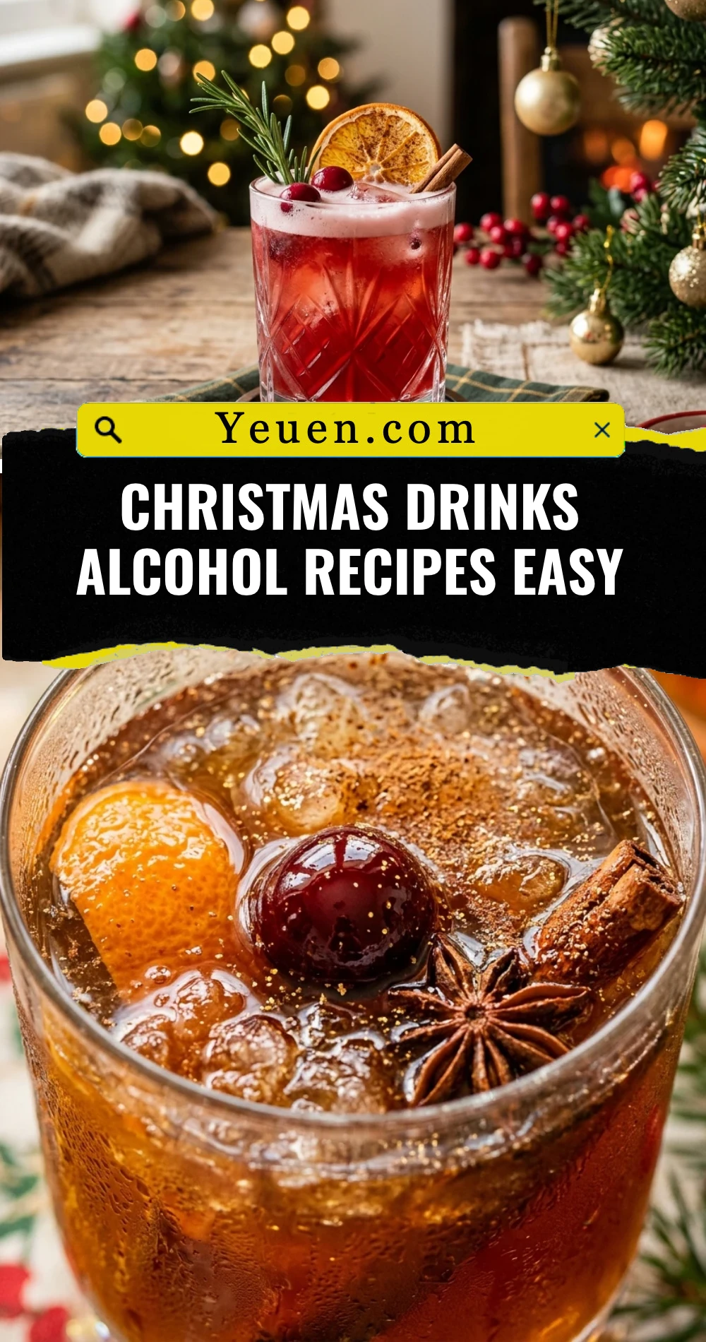 Christmas Drinks Alcohol Recipes Easy