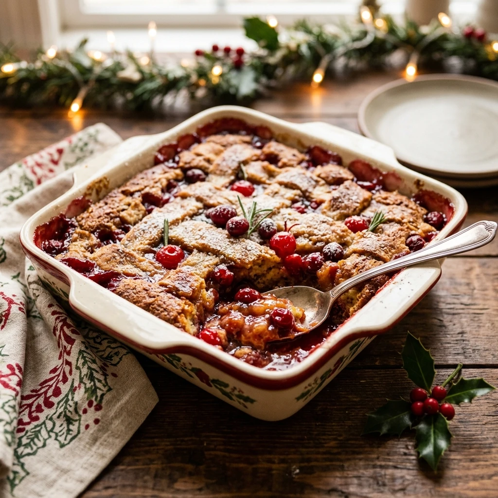 Christmas Dump Cake Easy Cobbler 3 Ingredient