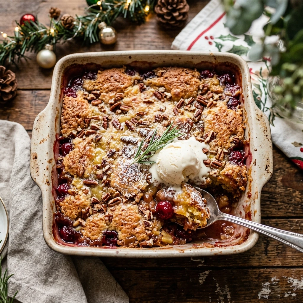 Christmas Dump Cake For Potluck No Fail
