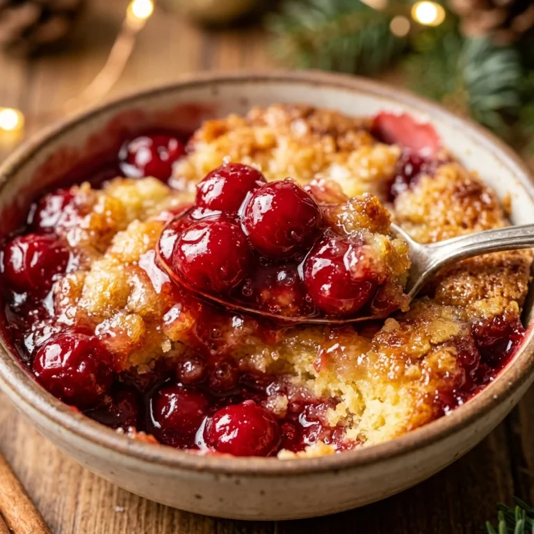 Christmas Dump Cake With Canned Cherries Easy