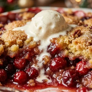 Christmas Dump Cake With Ice Cream Bar Party