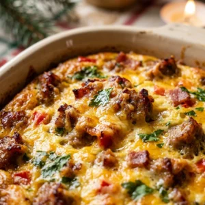 Christmas Egg Casserole Make Ahead Easy Feed A Crowd