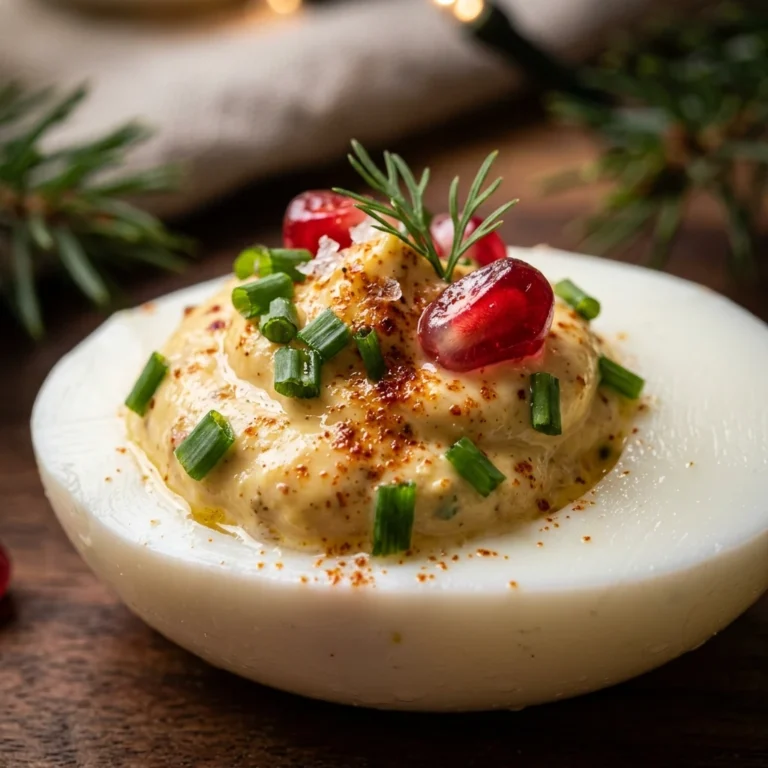 Christmas Eve Snacks Deviled Eggs No Mayo