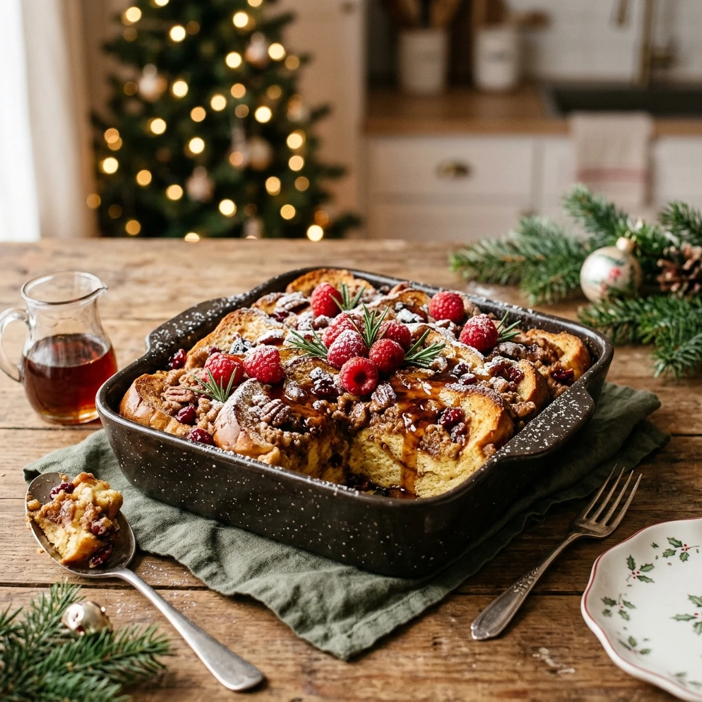 Christmas French Toast Bake Make Ahead Easy Feed A Crowd