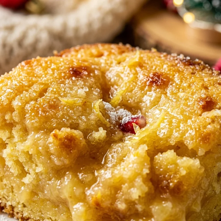 Christmas Lemon Dump Cake Easy 3 Ingredient