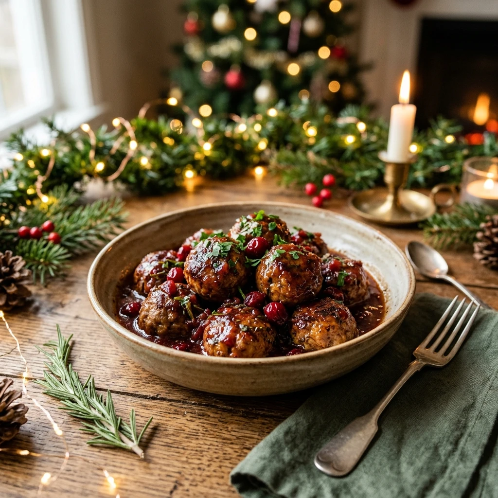 Christmas Meatballs Easy Make Ahead Cozy Family Dinner Budget