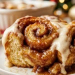 Christmas Morning Cinnamon Roll Casserole 3 Ingredients