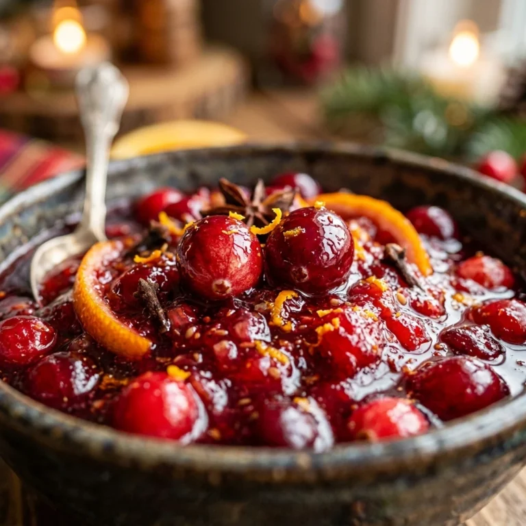 Christmas Party Cranberry Sauce That Looks Fancy Fast