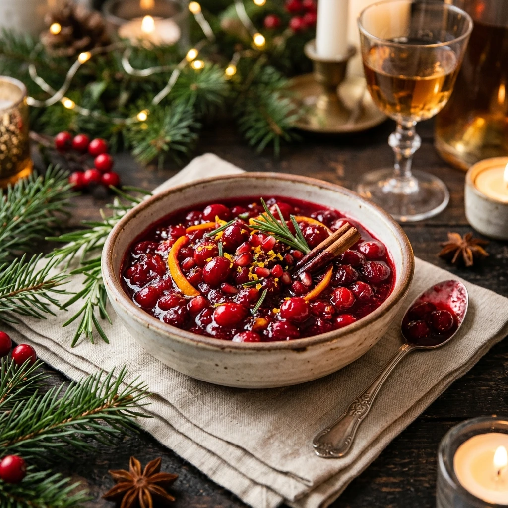 Christmas Party Cranberry Sauce That Looks Fancy Fast