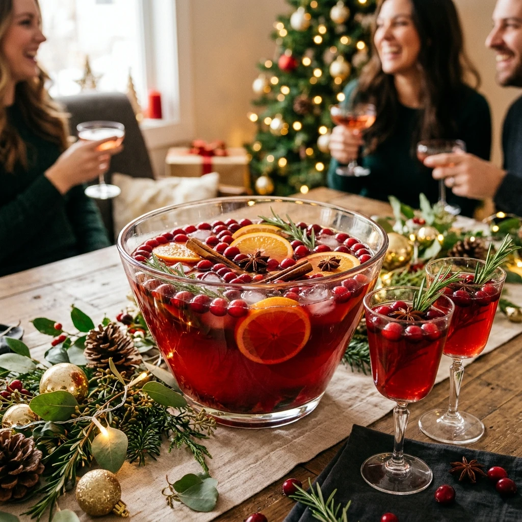 Christmas Party Drinks That Feed A Crowd